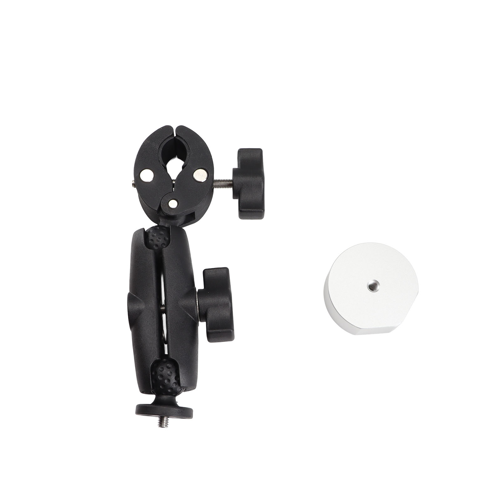 Zembsoya gắn kết nhỏ kẹp RV cực gắn kết kẹp có thể điều chỉnh cho RV/du thuyền/guardrails/thang Tương thức với bản gốc Ống Adapter