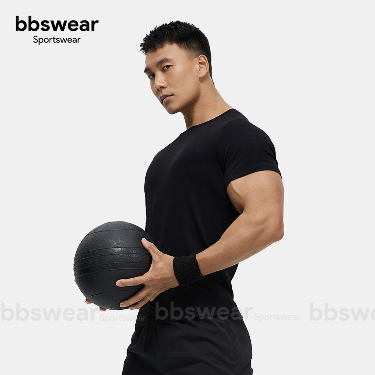 Áo Body Thun Gân BBS WEAR Áo thun nam phong cách thanh lịch tay ngắn cổ tròn gân nhỏ