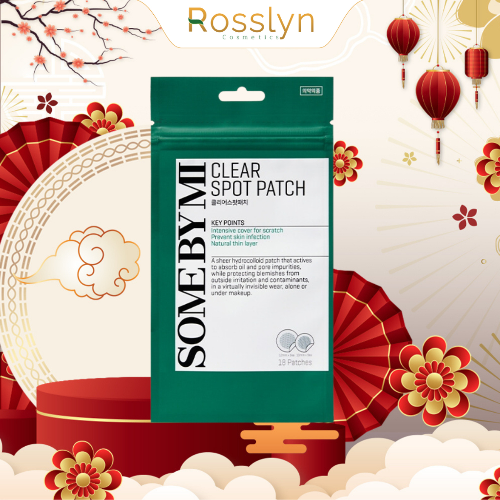 Miếng Dán Mụn SOME BY MI 30 Days Miracle Trong Suốt Rosslyn