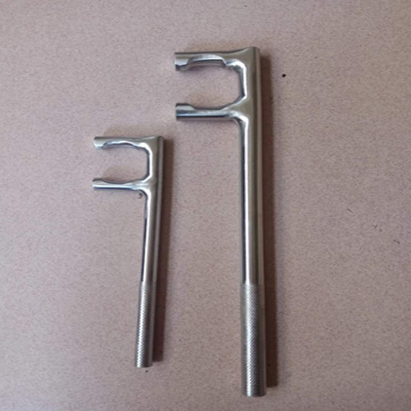 HOT d3b8w6 - F Wrench Stainless Steel Non-Slip Valve F Type Wrench Valve Wrench Stainless Steel Non-Slip Wrench Industrial Valve Wrench
