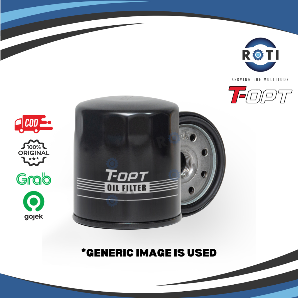 TOYOTA T-OPT 90915-TT002-8M FILTER OLI YARIS-VIOS, ALL SEDAN ORIGINAL Harga 38,690 rupiah*Gratis Ongkir