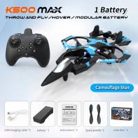 DYJKOUG RC Máy bay chiến đấu bọt điều khiển từ xa Cảm biến trọng lực Bọt EPP Đồ chơi trực thăng bốn động cơ Máy bay điều khiển từ xa Có thể sạc lại Máy bay phản lực RC hobbyst Trẻ em trẻ nhỏ