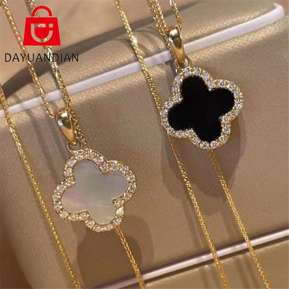 DAYUANDIAN แฟชั่นผู้หญิงแฟชั่นกลิ่นหอมขนาดเล็กสไตล์อารมณ์สร้อยคอโซ่ทอง ราคา 8 บาท*ส่งฟรี