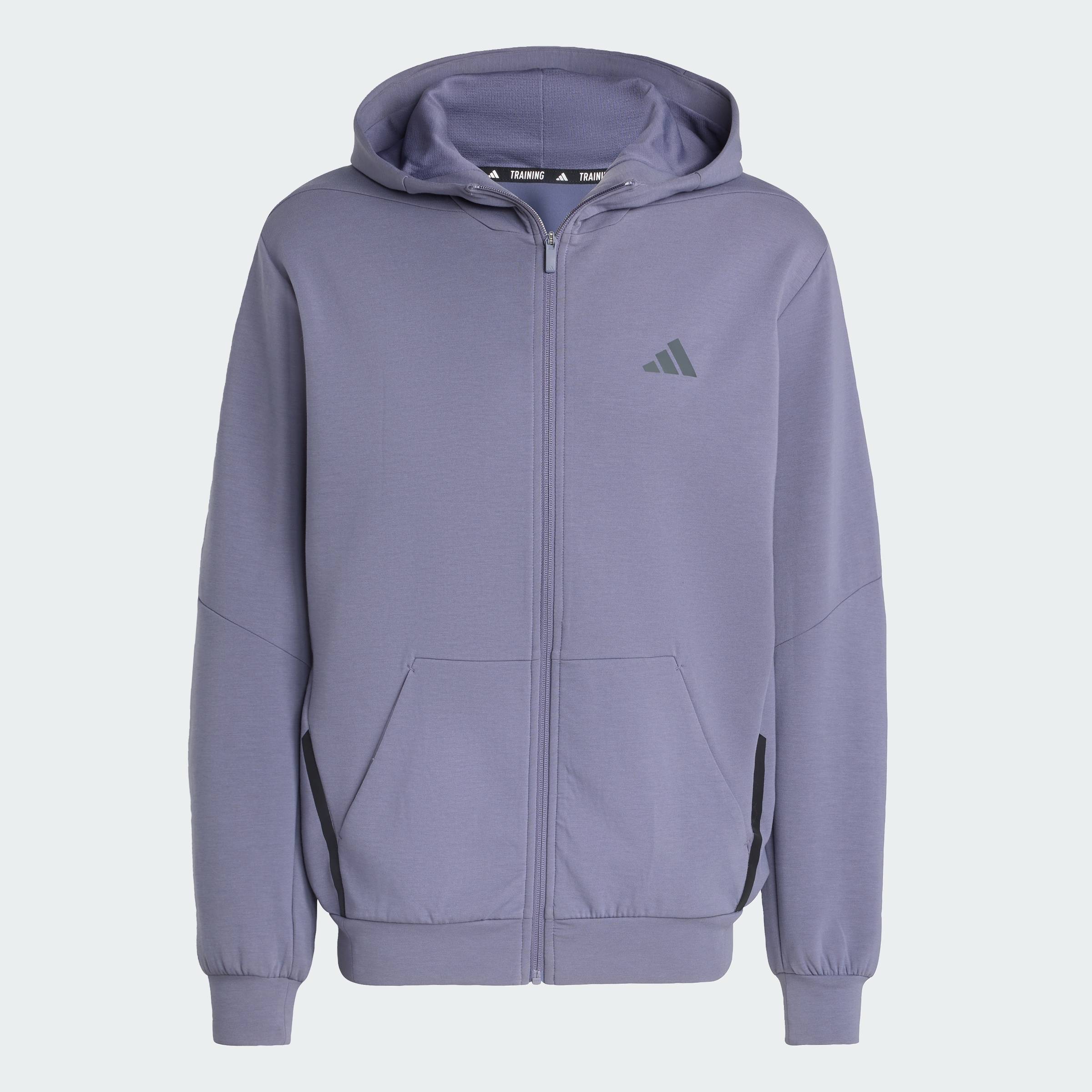   CHỈ 20H 31.12-3.1-VOUCHER 30%  adidas Tập luyện & Gym & Training Áo Track Jacket Khoá Kéo Dọc Thân Designed for Training Nam Màu tím JX0693 