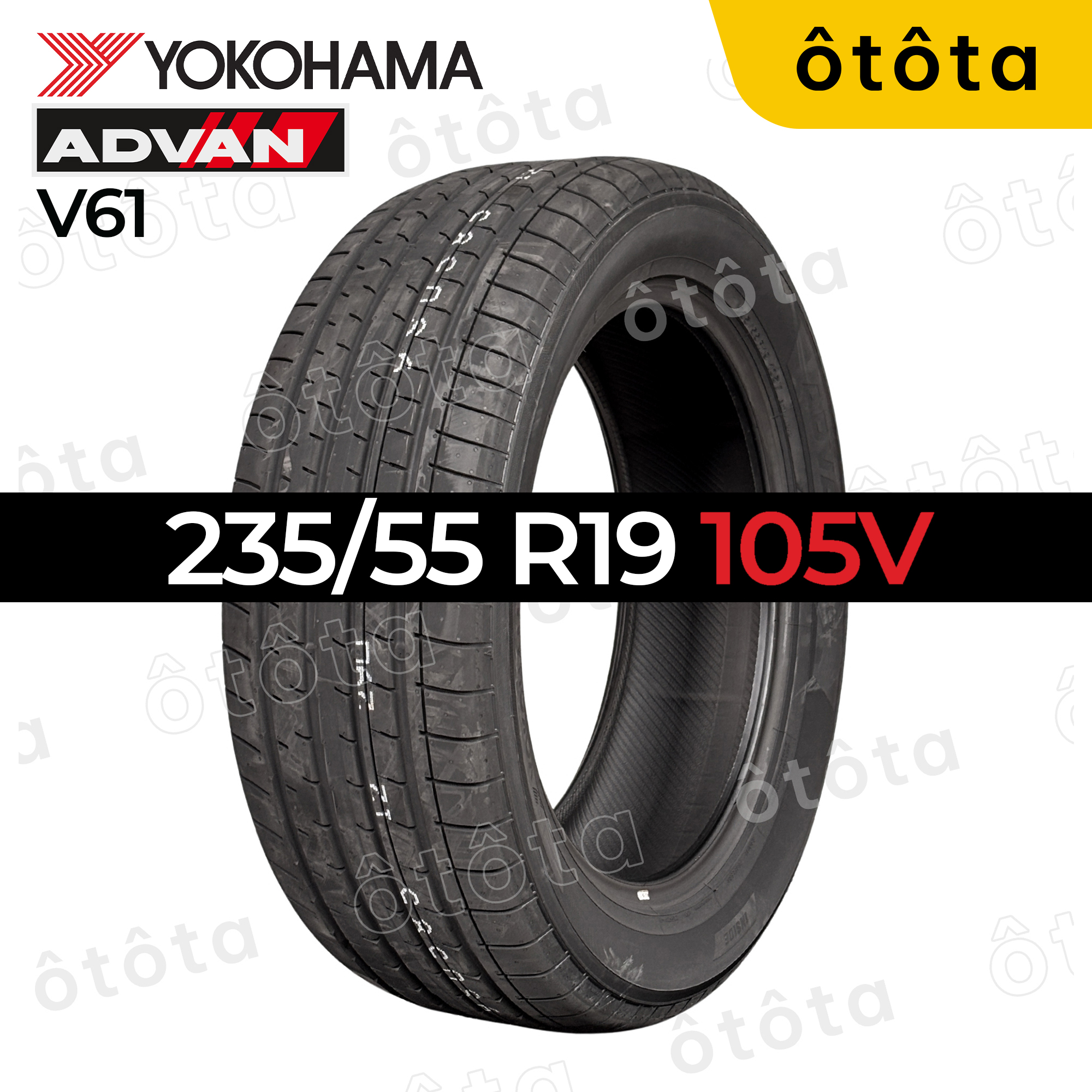Beaded 235/55 R19 105v advan V61 car tires-5 years warranty (235/55r19, 235 55 R19) Giá 5,630,040 Đồng*Miễn phí vận chuyển