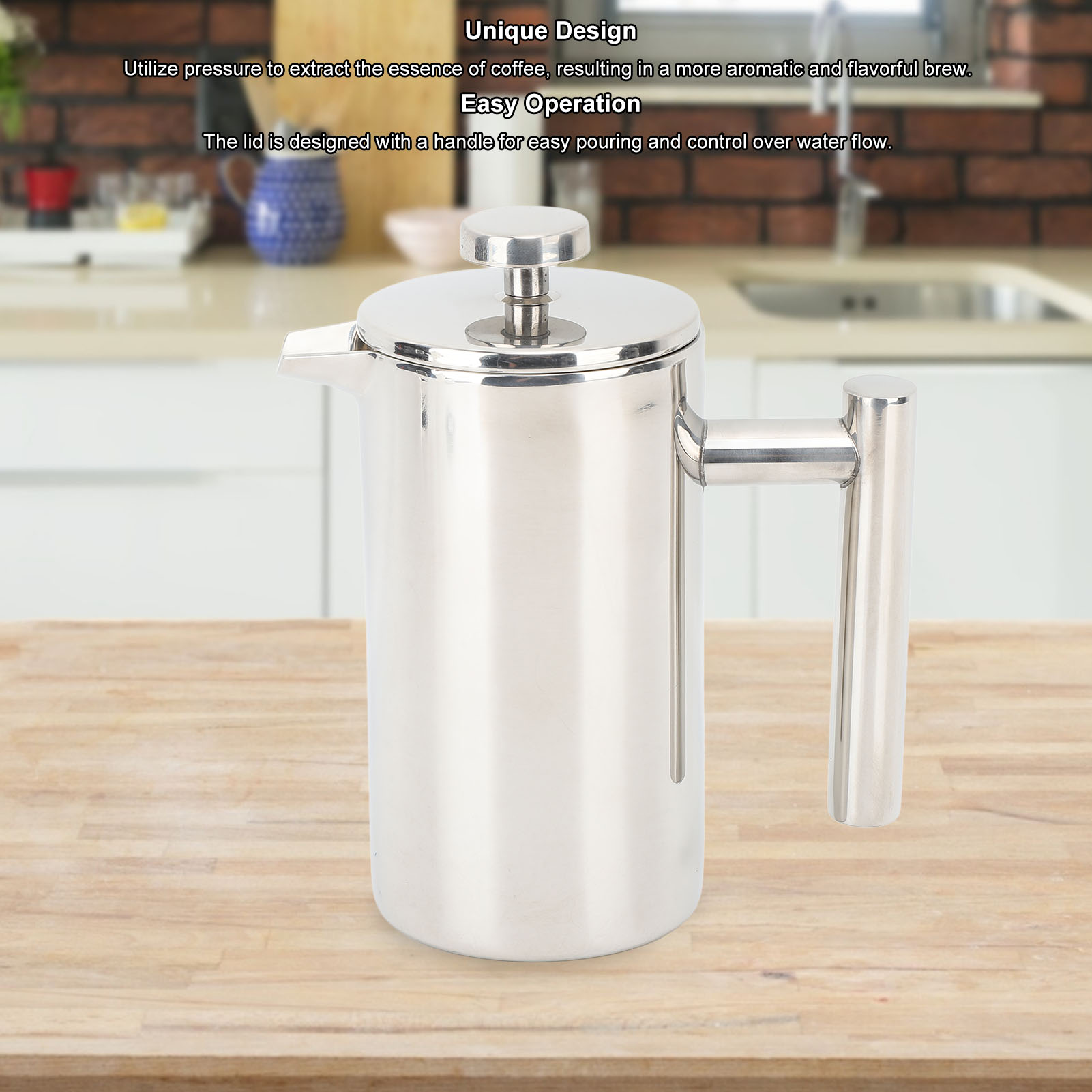 Bình đựng cà phê ép máy pha cà phê French Press chịu nhiệt cho văn phòng