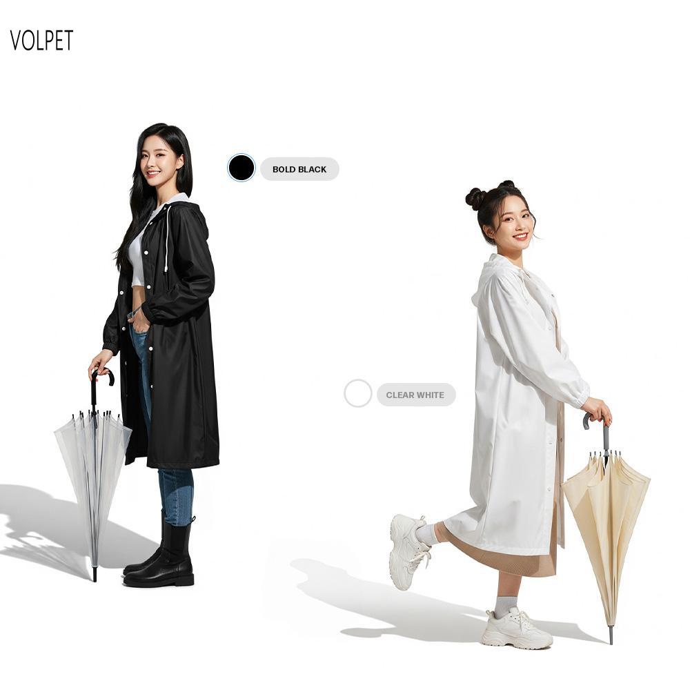 เสื้อกันฝนสยามลาเท็กซ์นำกลับมาใช้ใหม่ได้ทนทานระดับพรีเมี่ยม - ใสน้ำหนักเบาพับได้สำหรับกลางแจ้ง ราคา 227 บาท*ส่งฟรี