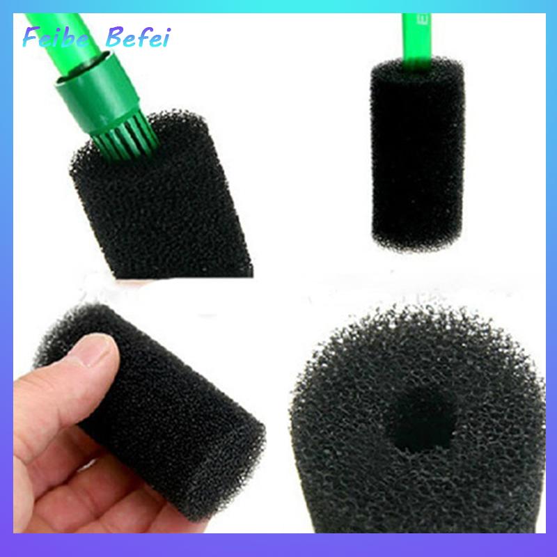 [Feibe Befei] 5 miếng bọt biển lọc bằng cotton màu đen cho bể cá bể cá miếng bọt biển bảo vệ Ao