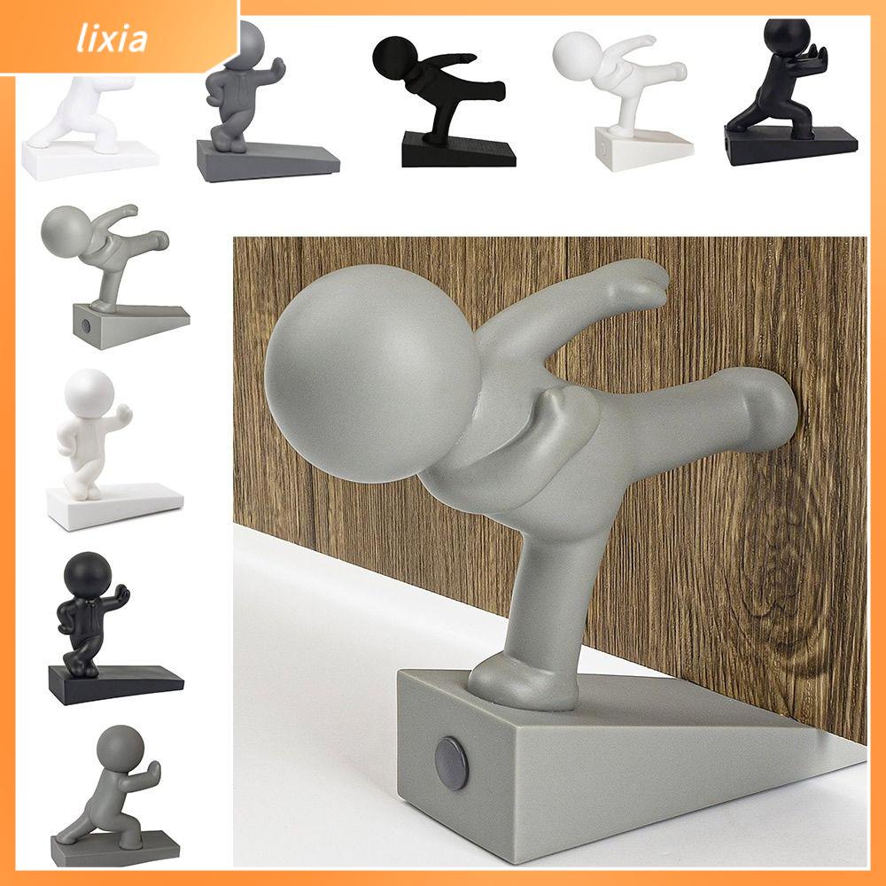 LIXIA Không trượt Chặn cửa trang trí Không cần khoan Phim hoạt hình Chặn cửa Sáng tạo Mô hình nhân vật hành động Cản cửa cho Nhà  Phòng Ngủ