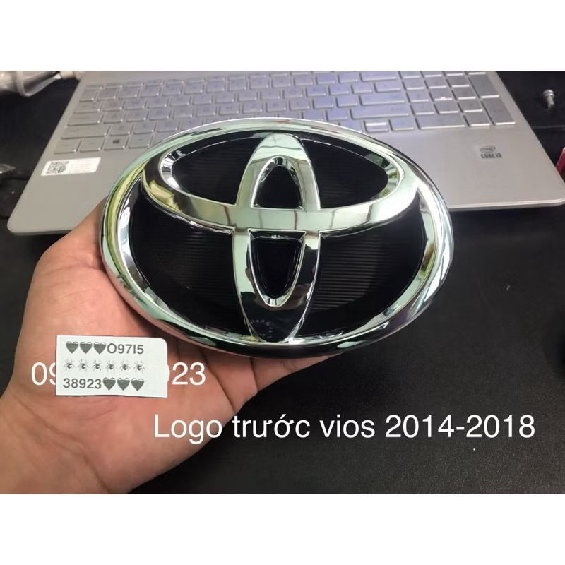 LOGO TRƯỚC TOYOTA VIOS 2014-2018 CAO CẤP GIÁ RẺ. 75301-0D060