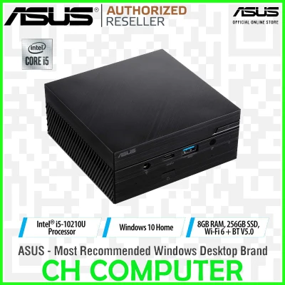 ASUS Mini PC PN62 Ultracompact mini PC with 10th Gen Intel® Core processors - PN62-B5019ZT / PN62-B7020ZT