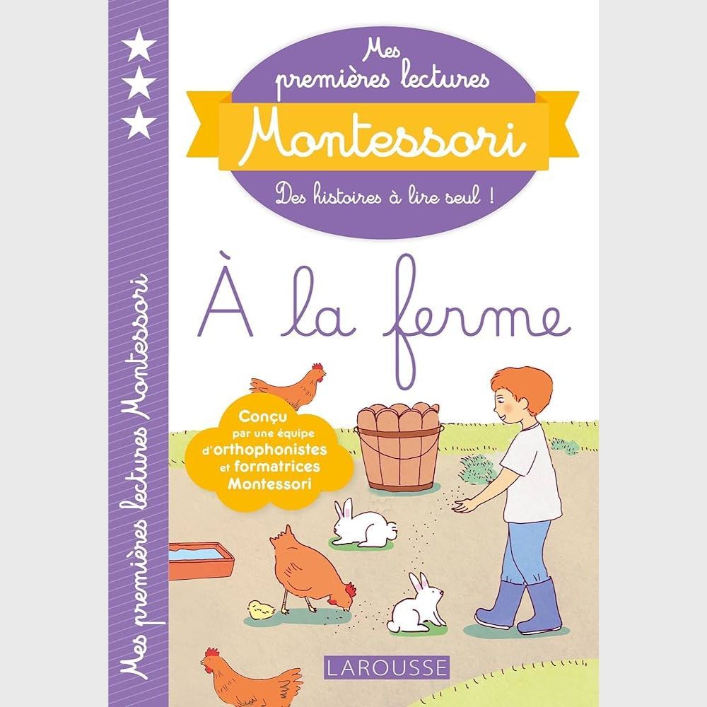Sách tiếng Anh - Mes Premieres Lectures Montessori, A La Ferme