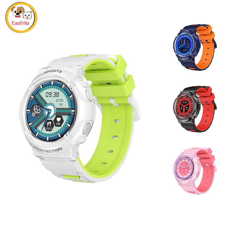 HT19 Kids Smart Watch Waterproof Kids Fitness Activity Tracker Watch With 1.28inch Screen Heart Rate Alarm Clock Watch ราคา 764 บาท*ส่งฟรี
