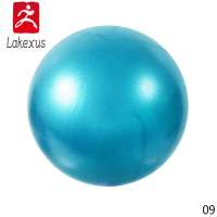 Lakexus ลูกบอลฝึกโยคะในร่มลูกบอลฟิตเนสเป่าลมลูกบอลพิลาทิสสมดุลออกกำลังกายขนาด25ซม.