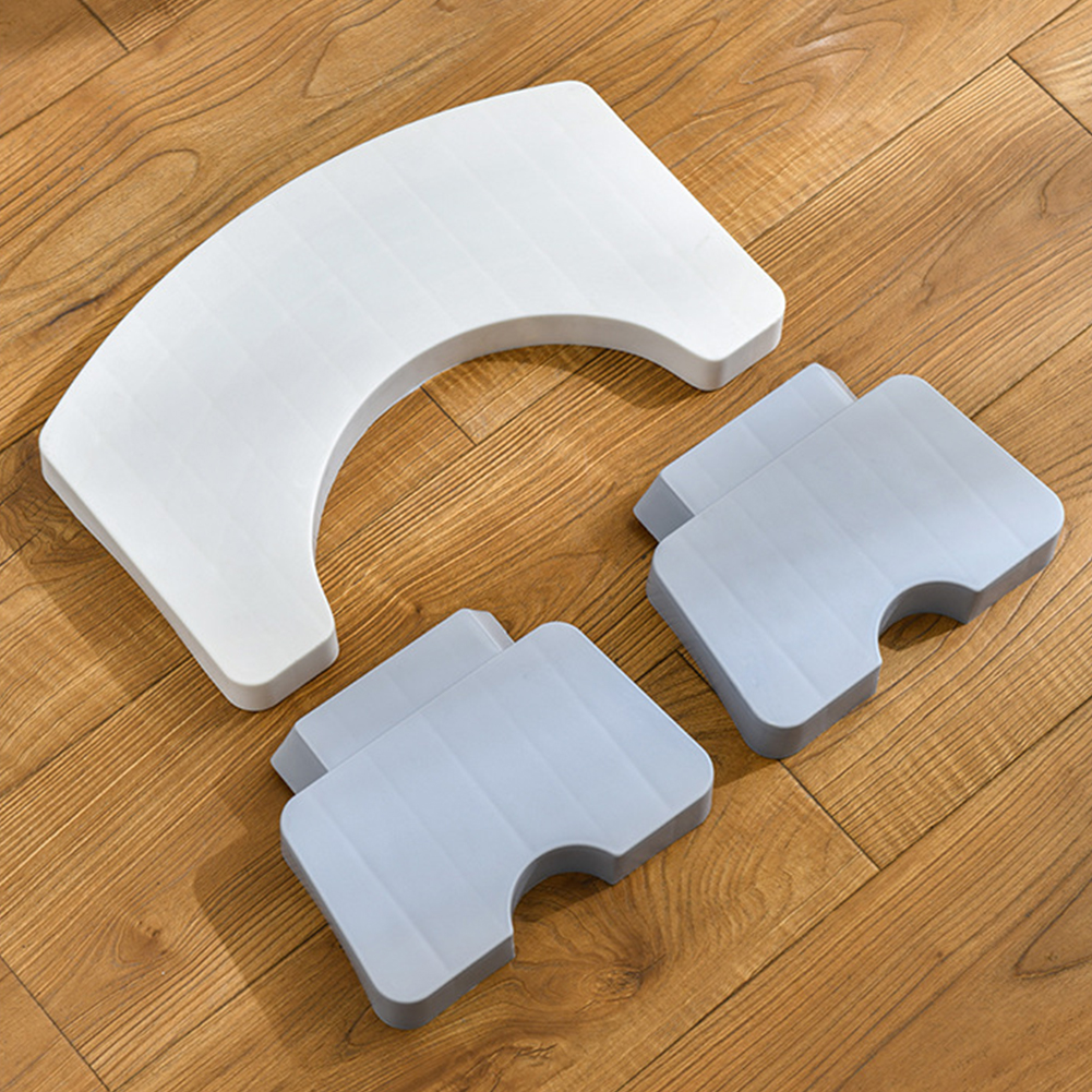 Pp nâng cao phòng tắm có thể tháo rời bền chống trượt nhà ngồi xổm pooping chống táo bón chịu lực cao C đường cong trẻ em người lớn dày ghế bồn cầu