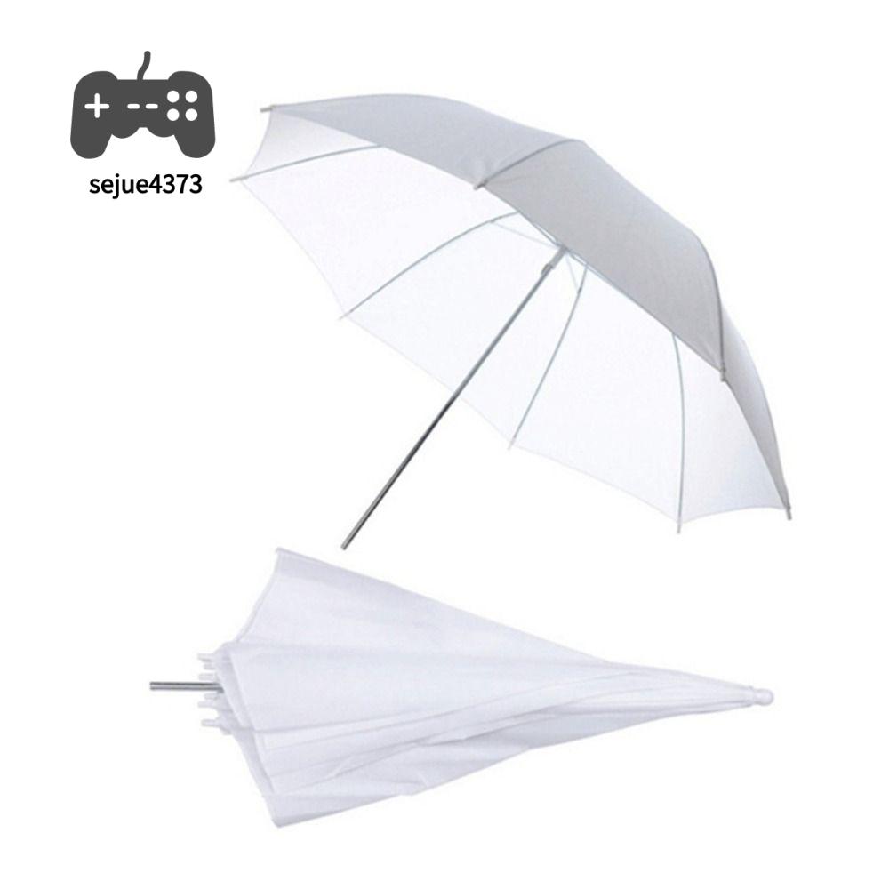 SEJUE4373 50cm/ 20inch Ô chụp ảnh Mềm màu trắng Tay cầm kim loại Đèn phản quang chụp ảnh Bền Vải nhẹ Máy khuếch tán ô chiếu sáng Studio ảnh