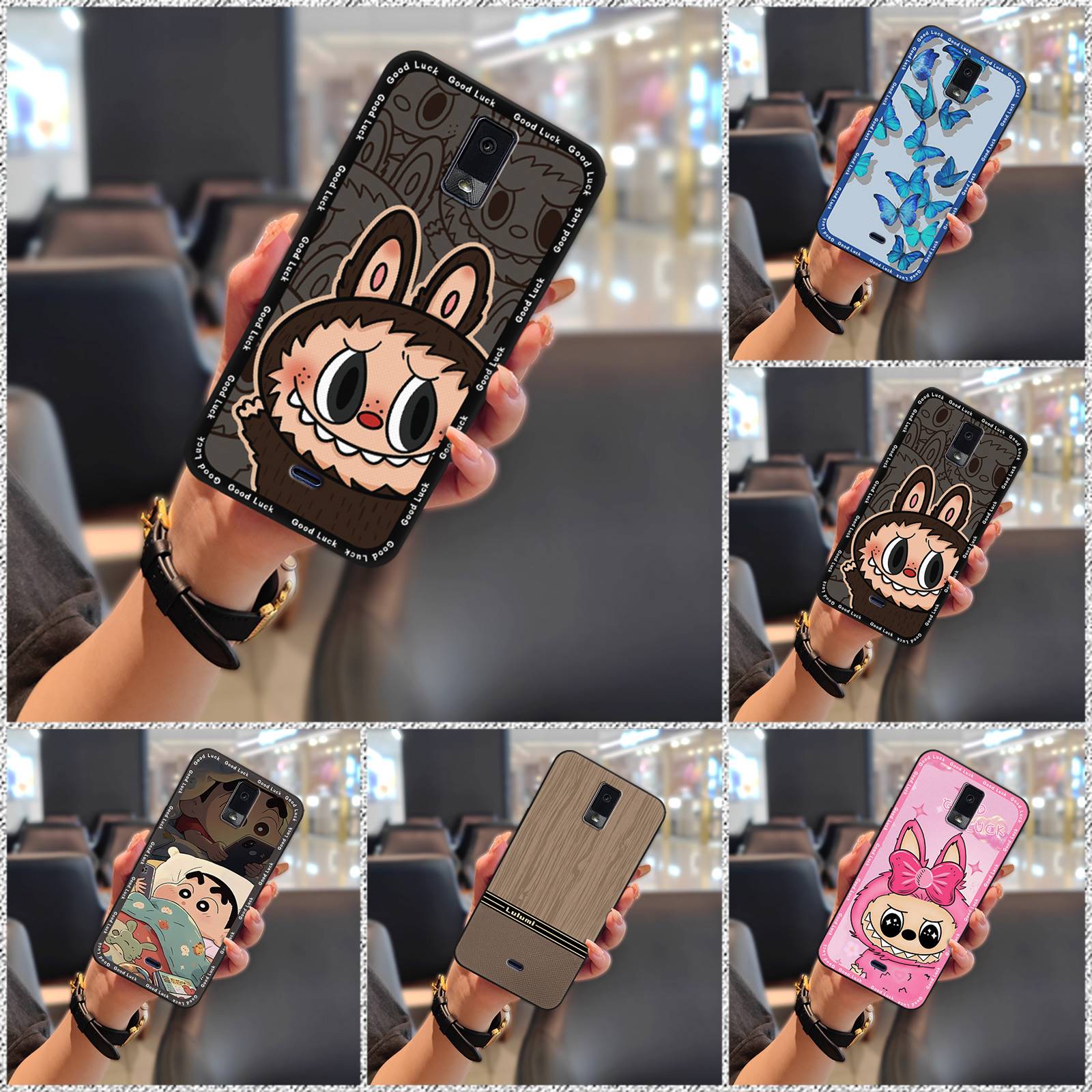 Cartoon Silicone Phone Case For BLU View3/B140DL Fashion Design Durable Phone Protector Shockproof Full wrap Soft case