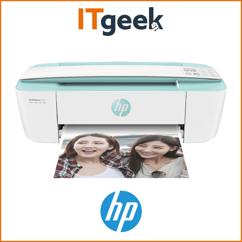 (PRE-ORDER) HP DeskJet 3721 All-in-One Printer (Sea Grass) Singapore