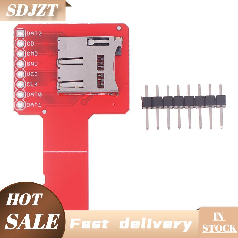 SDJZT Sniffe แผ่นอะแดปเตอร์สำหรับการ์ด TF ใช้ได้กับการ์ดอะแดปเตอร์ทั่วไป1ชิ้น microSD sniffe TF ราคา 45 บาท*ส่งฟรี