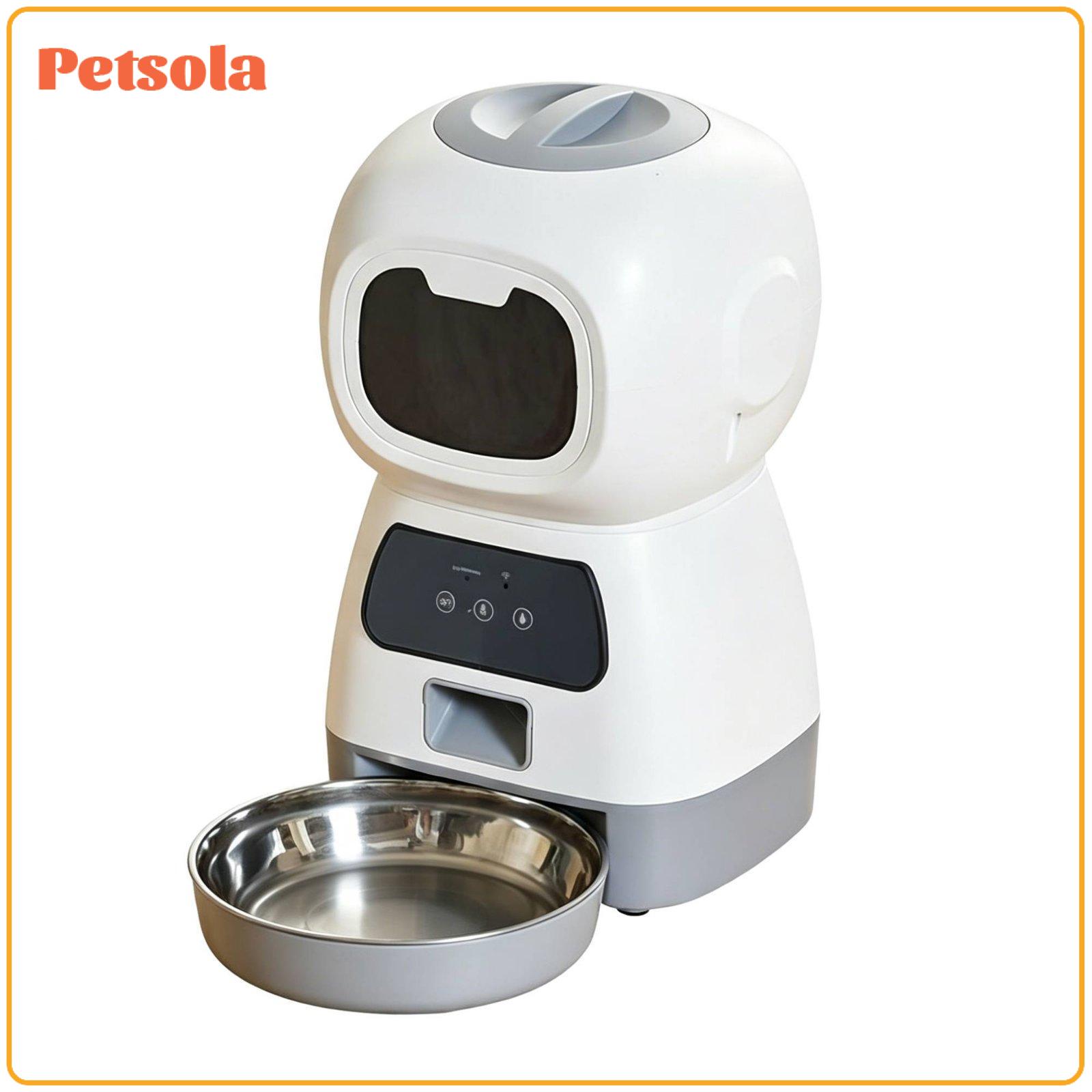 Wifi Pet Feeder Portion Control Wifi Cat Food Dispenser Two ราคา 5,720 บาท*ส่งฟรี