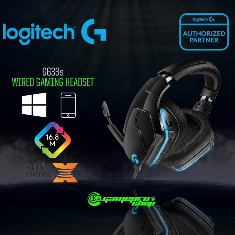 LOGITECH G633s WIRED 7.1 SURROUND SOUND LIGHTSYNC GAMING HEADSET *LAZADA BIRTHDAY PROMO* Singapore