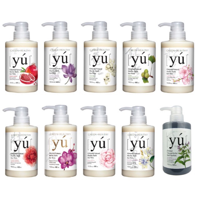 Sữa tắm yú cho chó & mèo chai 400ml giúp lông mượt, lưu hương