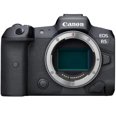 [SPECIAL PRICE] Canon EOS R5 Body Mirrorless Digital Camera [Free Sandisk CF Express 512GB, Card Reader & EF-EOS R Mount Adapter]