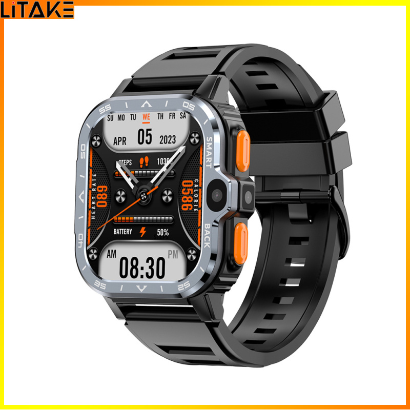 Litake Brightly PGD WATCH Smart Watch 2.03" Screen WIFI Video Calls Watches Compatible For Android Phones With Heart Rate Monitor ราคา 2,640 บาท*ส่งฟรี