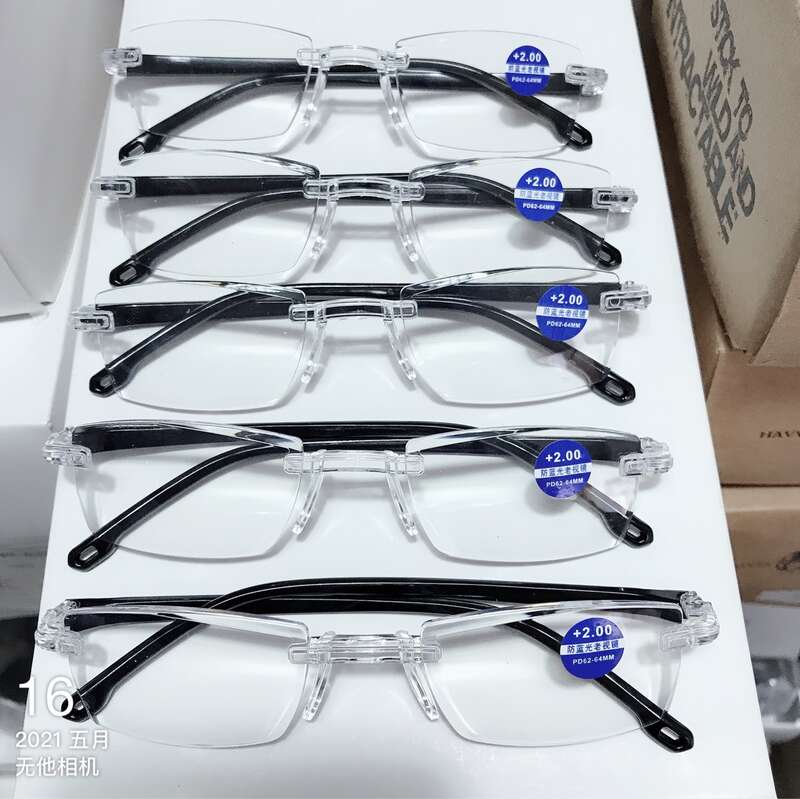 Smart Glasses New Anti-Blue Light Reading For Seniors, Elderly Eye Protection Glasses Harga  22 Ringgit*Penghantaran Percuma