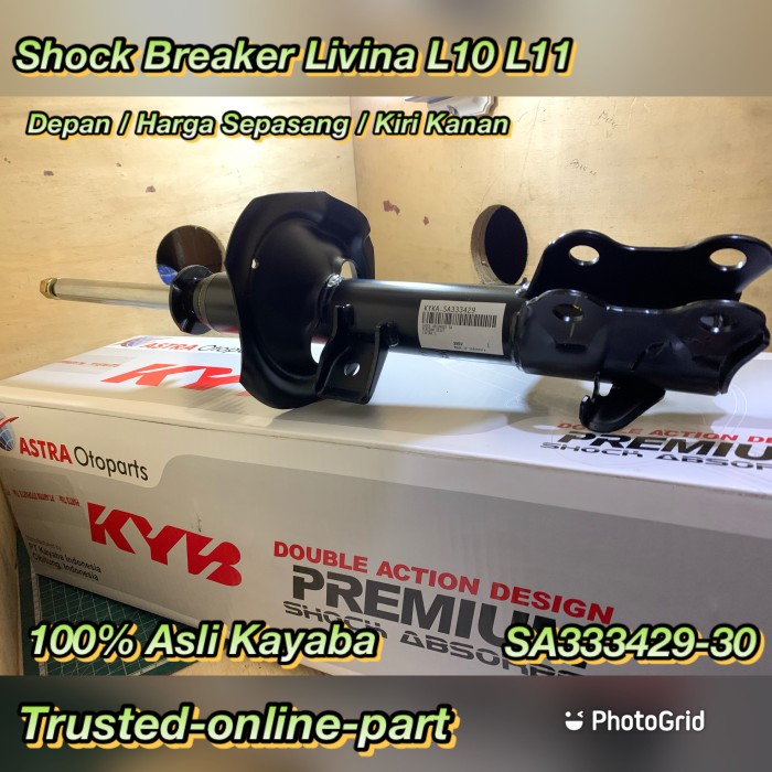 PROMO- SHOCK BREAKER LIVINA DEPAN KAYABA PREMIUM - DerilStore5 Harga 1,448,000 rupiah*Gratis Ongkir