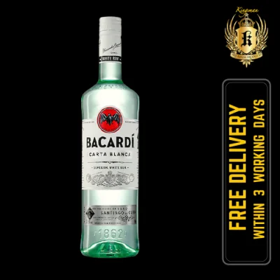 Bacardi Superior White Rum (Carta Blanca) 700ml