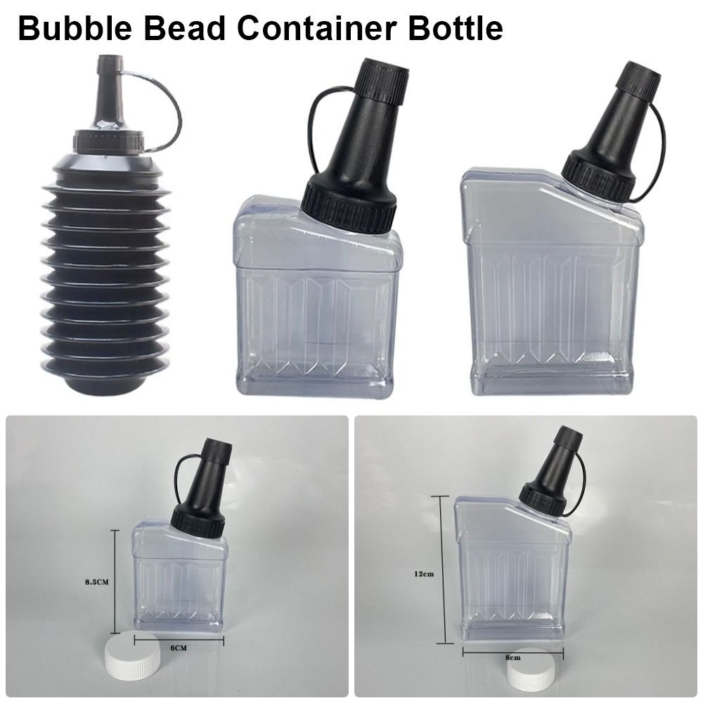 COOLEAF 1Pcs S/L Chai đựng hạt bong bóng Nhựa Di động Chai nạp hạt gel Bền Gói con hạt gel nước Dành cho trẻ em bé trai bé gái trẻ em