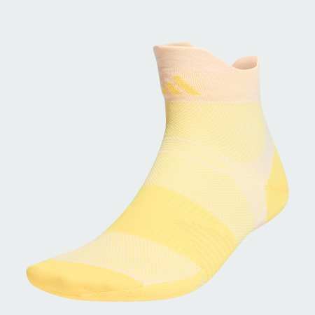 adidas Adizero Running Socks, White, Unisex, 1 Pair IR9665