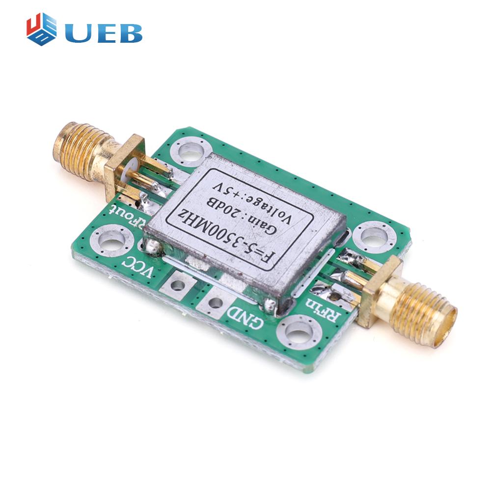 Gain 20dB RF Signal Power Amplifier Low Noise Amplifier LNA Module 80mA DC 5V with Shielding Shell for Shortwave/FM/GPS ราคา  144 บาท*ส่งฟรี