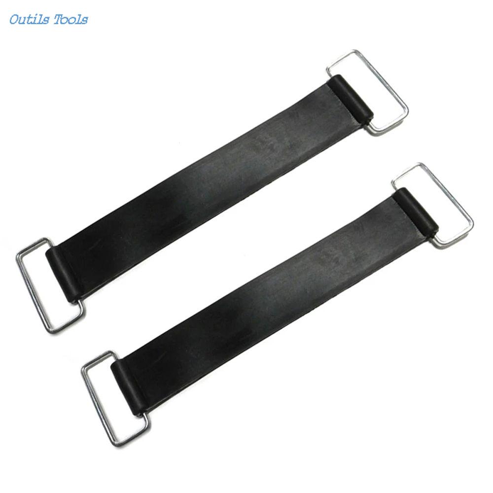 OUTILS Đối với Honda Có thể co giãn đàn hồi Thắt lưng cao su ô tô cho xe tay ga cho ô tô cho xe máy Dây đeo dây đeo pin Giá đỡ cố định pin Dây cao su pin