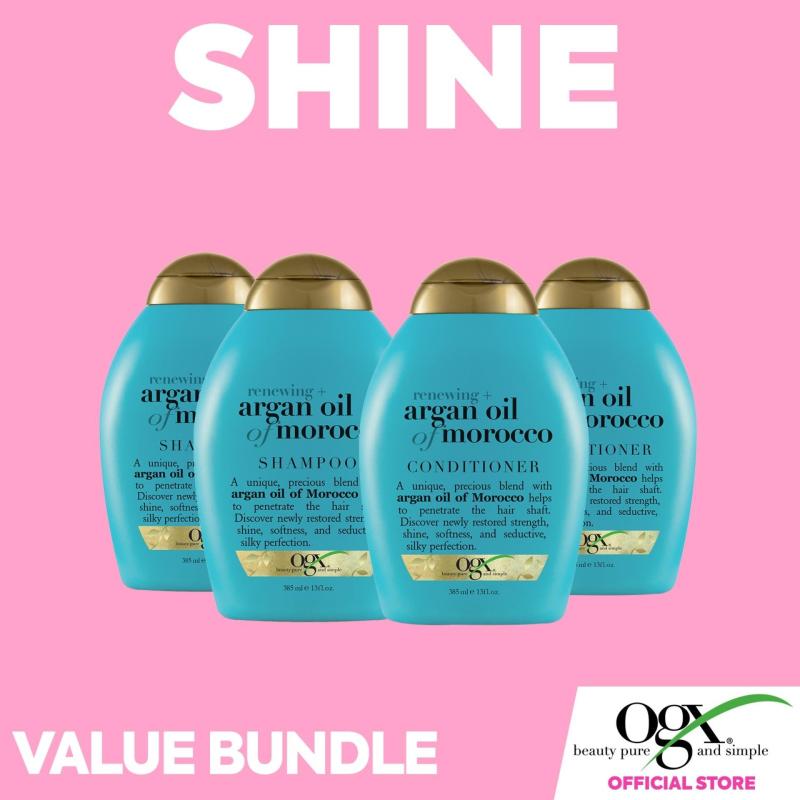 Buy OGX Renewing + Argan Oil Of Morocco Shampoo x2 and Conditioner x2 Singapore