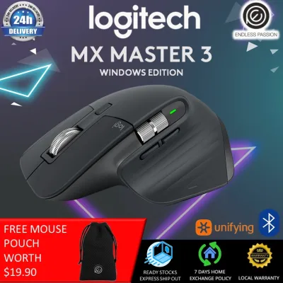 Logitech MX Master 3 Advanced Wireless Mouse - Graphite [24 hours delivery]