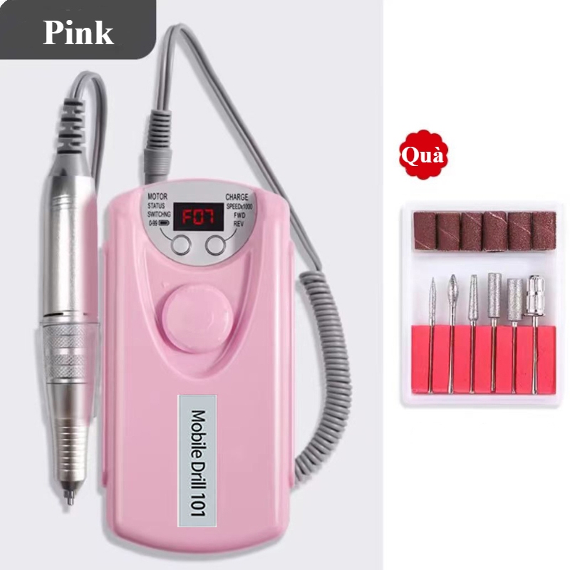 Nail World máy mài nail en101 30000RPM máy mài móng tích điện Tay Cầm Máy mài nail tích điện Kẹp tre