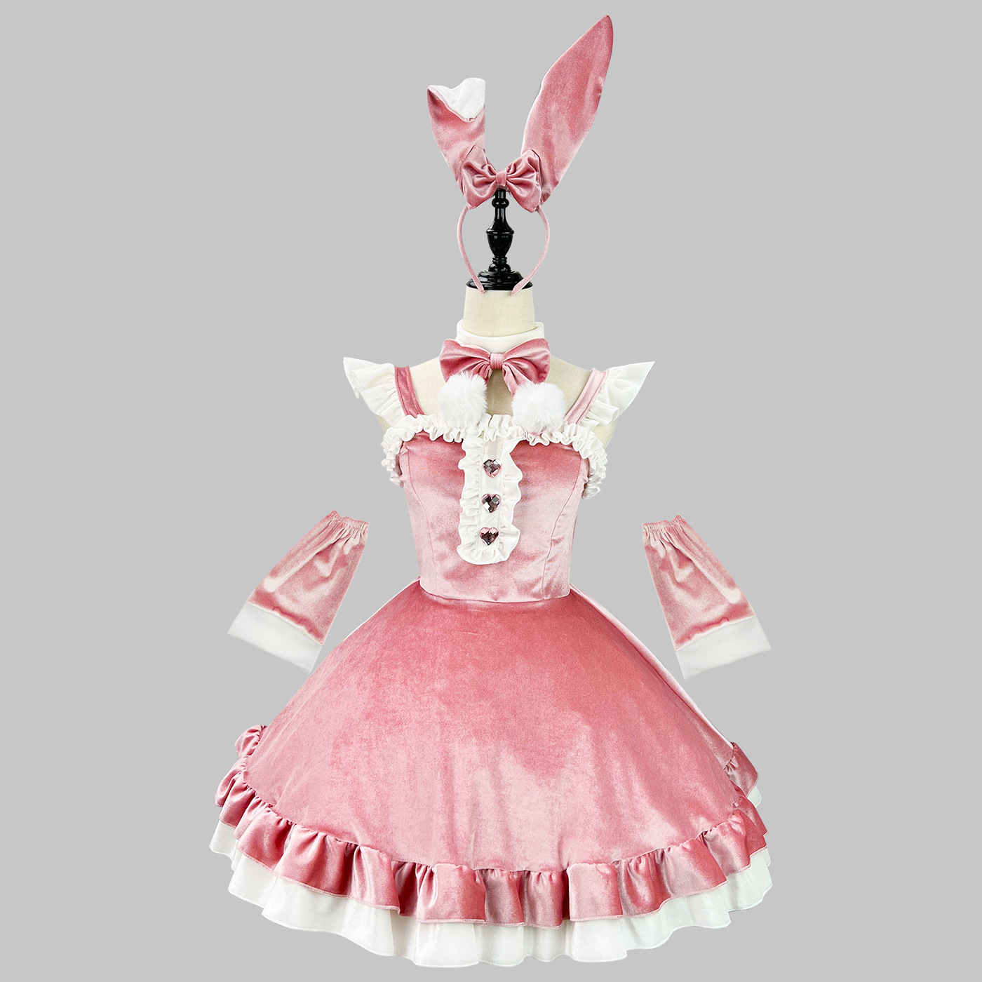 Thời trang 2023 biểu diễn sân khấu ngày đầu năm mới Đầm đi tiệc cô nàng thỏ Đầm giáng sinh gợi cảm miyan