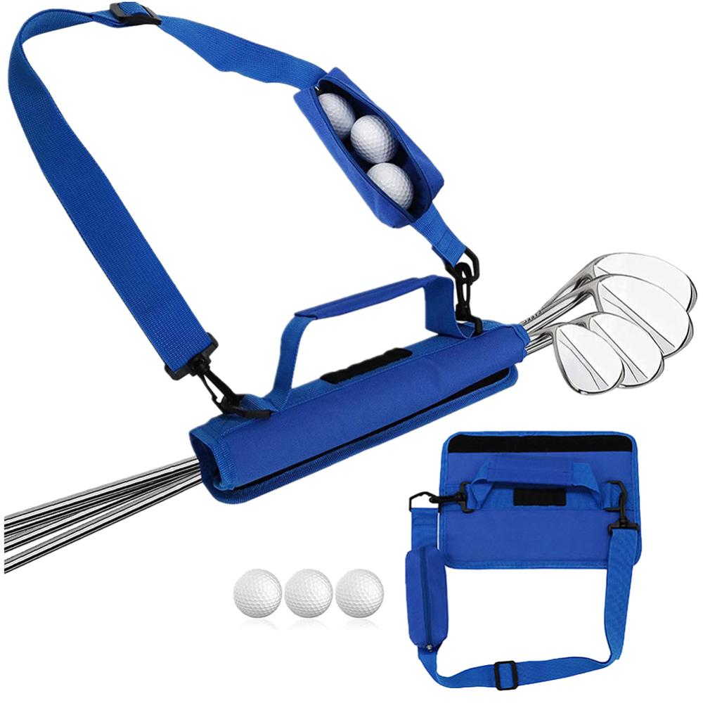 with Accessories Pouch Golf Club Carry Bags With Adjustable Shoulder