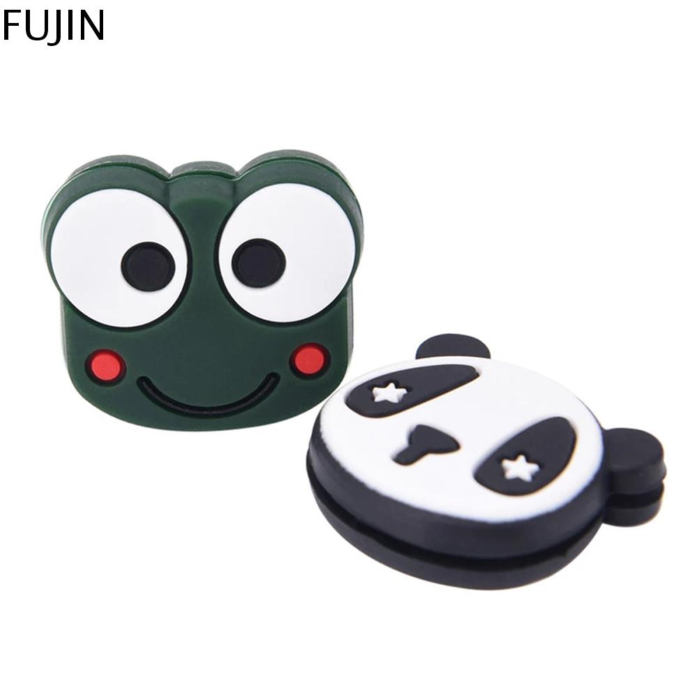 FUJIN Chất lượng cao Phụ kiện tennis Silicon Chống sốc Phim hoạt hình Mềm Racket Rung Giảm chấn Bộ giảm chấn cho vợt tennis Vợt tennis