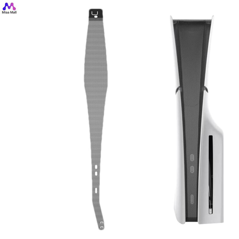 Bụi Bìa Tay Áo PVC Bảo Vệ Da Bảng điều khiển trò chơi Trung Da Bụi Tay Áo Bền Máy Chủ Trung Dải Tương Thích Cho Ps5 Mỏng Bảng điều khiển trò chơi Đĩa Phiên Bản Kỹ Thuật Số