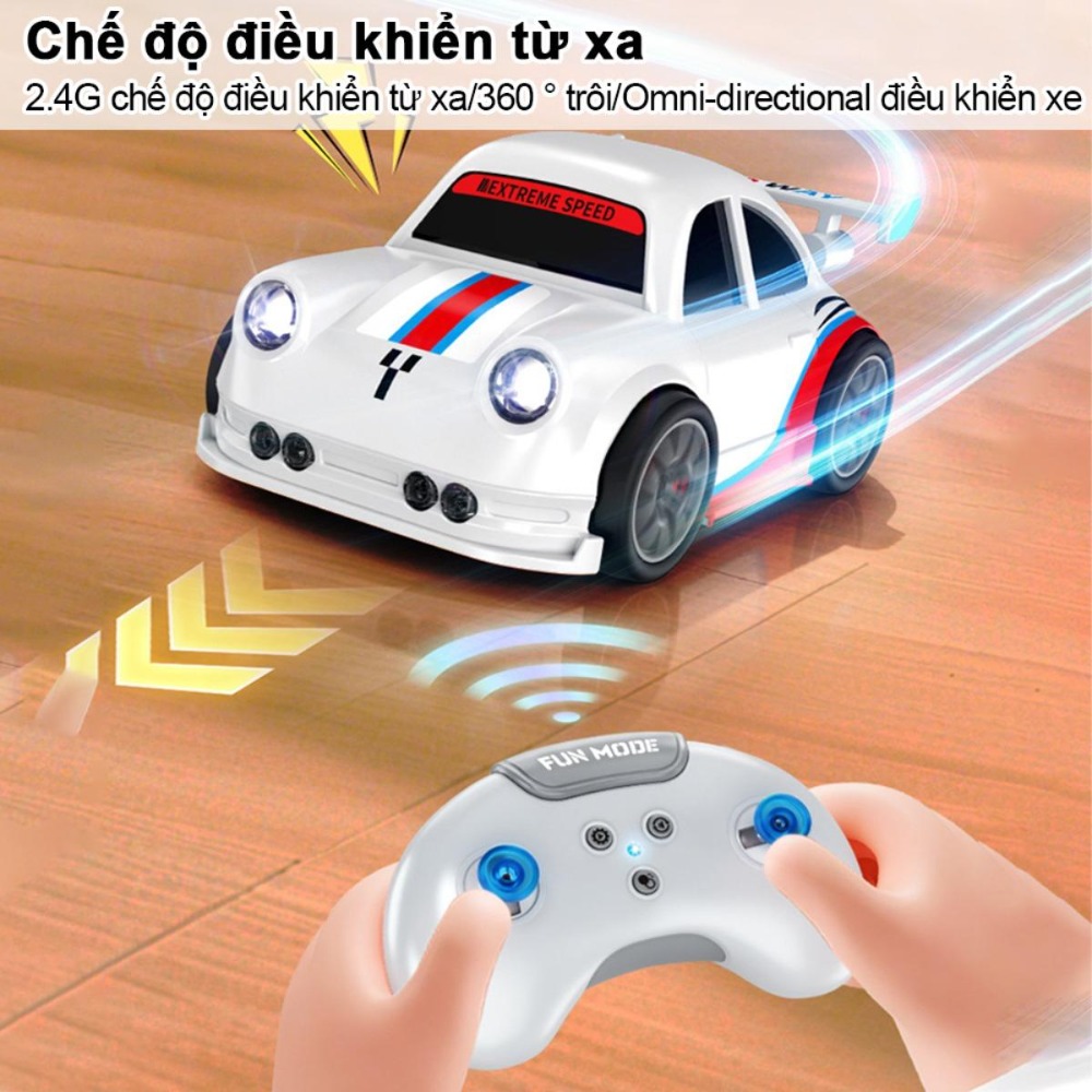 choi xe mini phong cách hot trend giup con vui chơi tại nhà và ngoại trời cảm biến thông minh drift theo tay hiệu ứng xe điện nhỏ cho bé trai