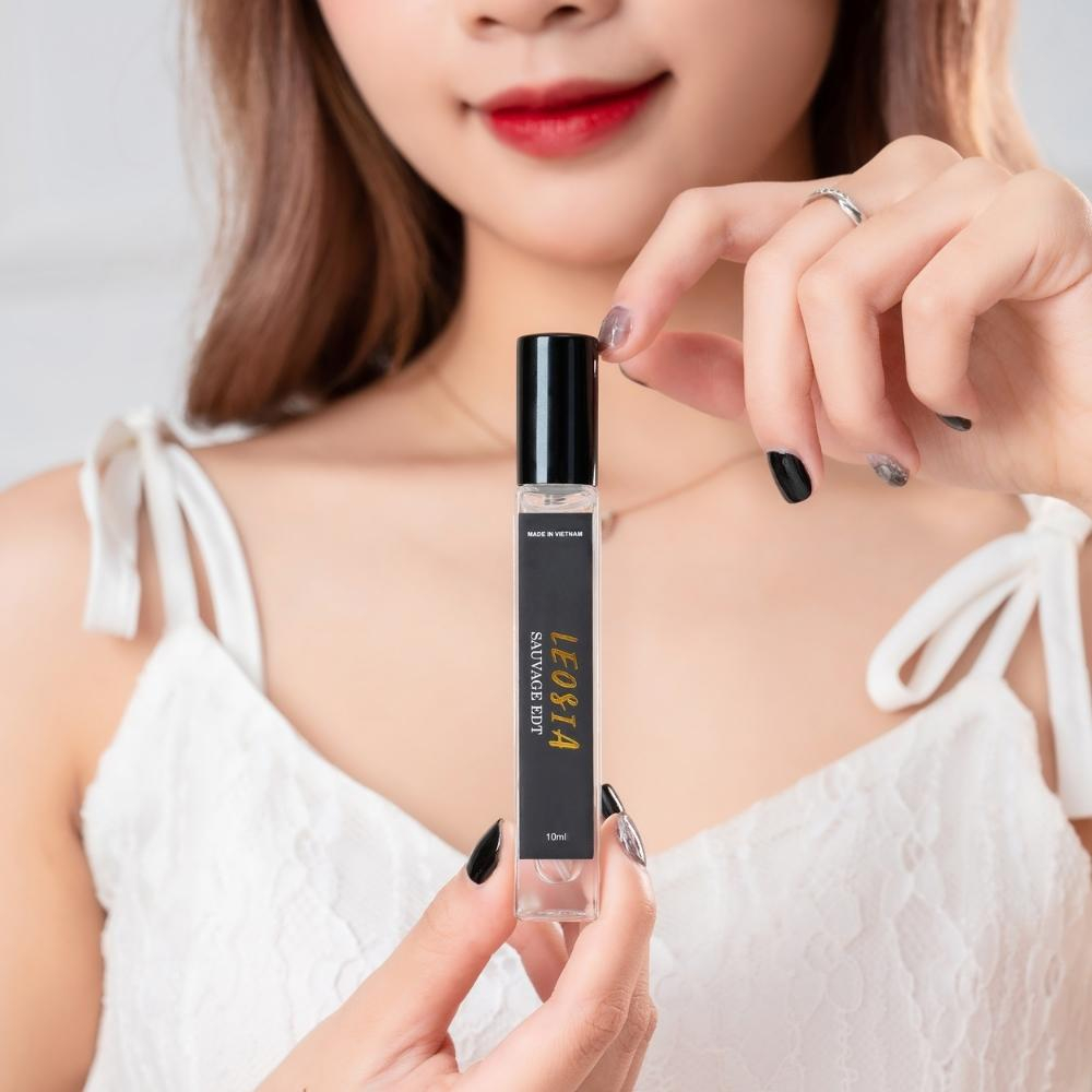 Tinh Dầu Nước Hoa Nam LEOSIA Sauvage EDT Phóng khoáng, Nam tính, Cuốn hút thơm lâu 10ml