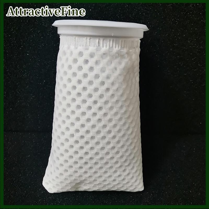 AttractiveFine Chống tràn Aquarium túi lọc tổ ong loại có thể giặt tái sử dụng lưới bọt Thảm vớ túi cho cá biển Hệ thống lọc - 2