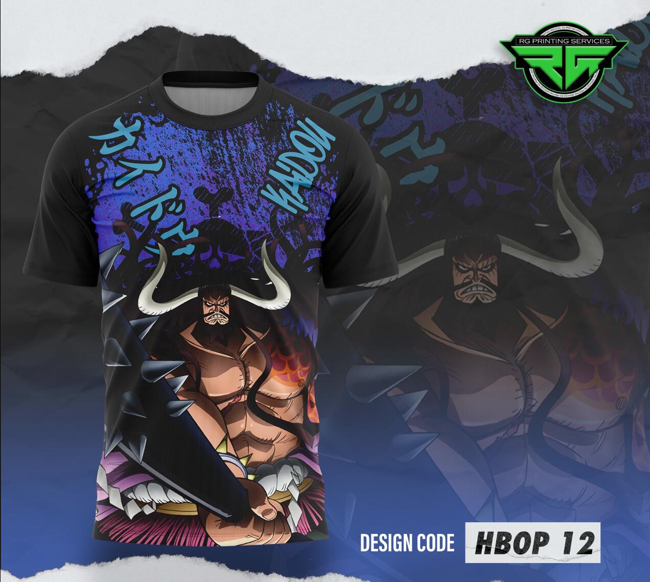 PERSONALIZED NAME SPECIAL EXCLUSIVE ONE-PIECE S.H.Figuarts - Kaido King of The Beasts 3D TSHIRT