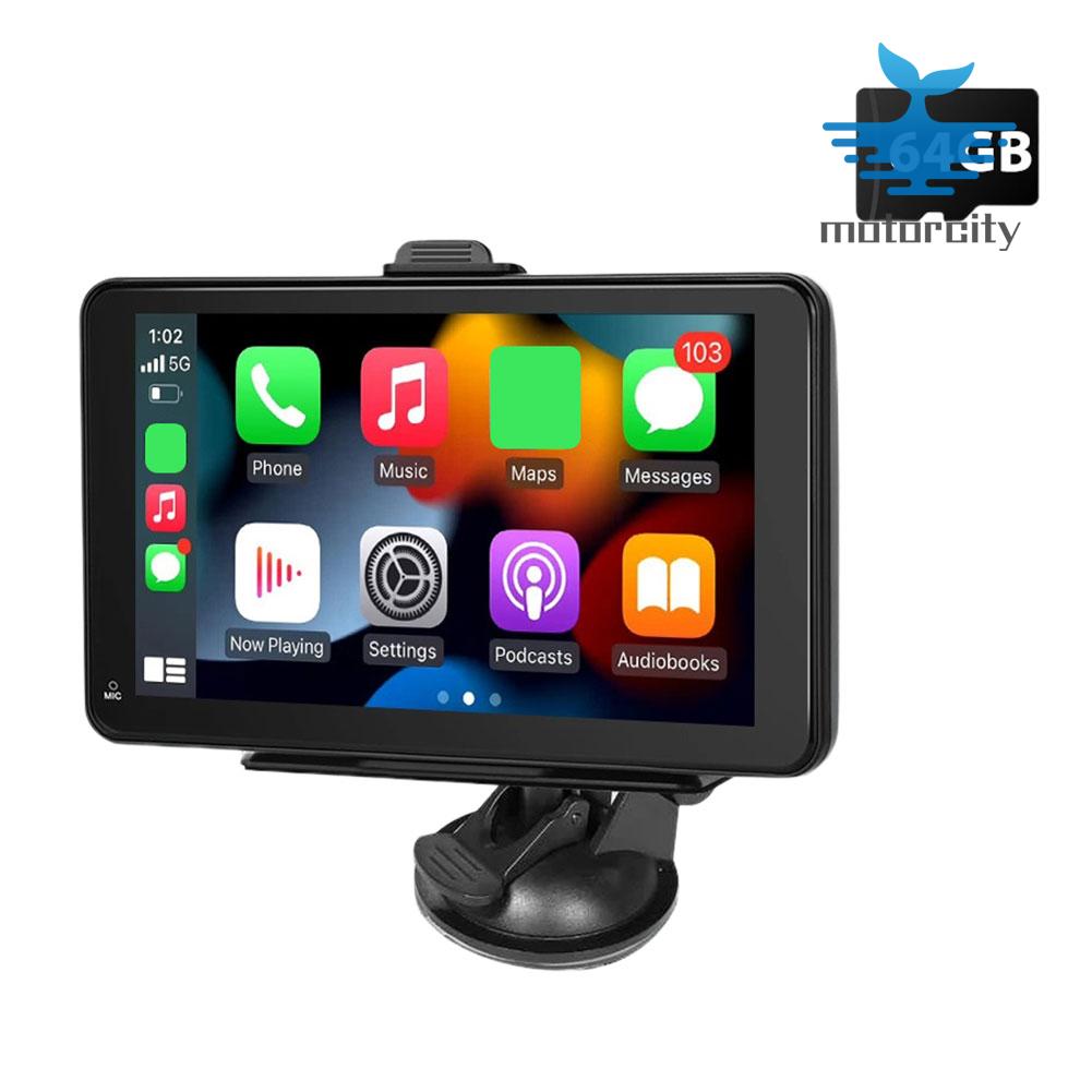 Wireless Carplay Android Auto Multimedia Player Touch Screen 7 Inch Car