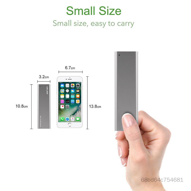 USB 3.1 TYPE C M.2 bao vây SSD ổ đĩa rắn tương thích Windows Vista MK-VN Giá 422,000 Đồng*Miễn phí vận chuyển