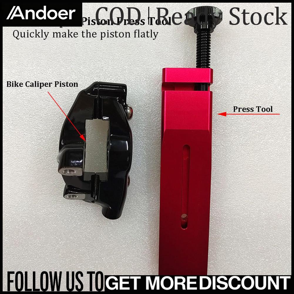 Andoer Phanh Phanh Piston Bấm Gia Công CNC Phanh Phanh Piston Đặt Lại Công Cụ Chắc Chắn Nén Nhanh Để Sửa Chữa Giá 625,000 Đồng*Miễn phí vận chuyển