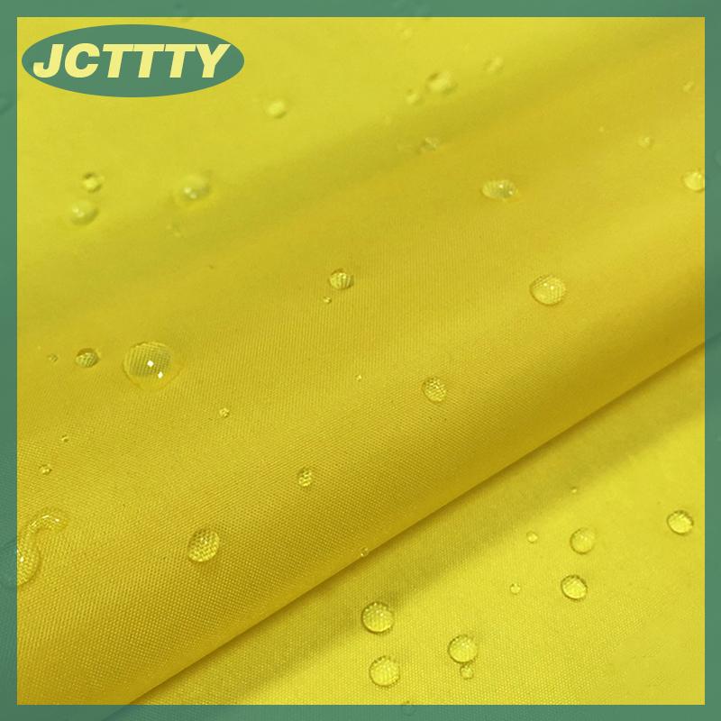 JCTTTY 1.5x1m Polyester mỏng không thấm nước mạnh mẽ Vải ô dù che mưa Lều PU lớp phủ cho ô diều Bunting quần áo
